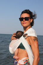 Aqua Ring Sling White