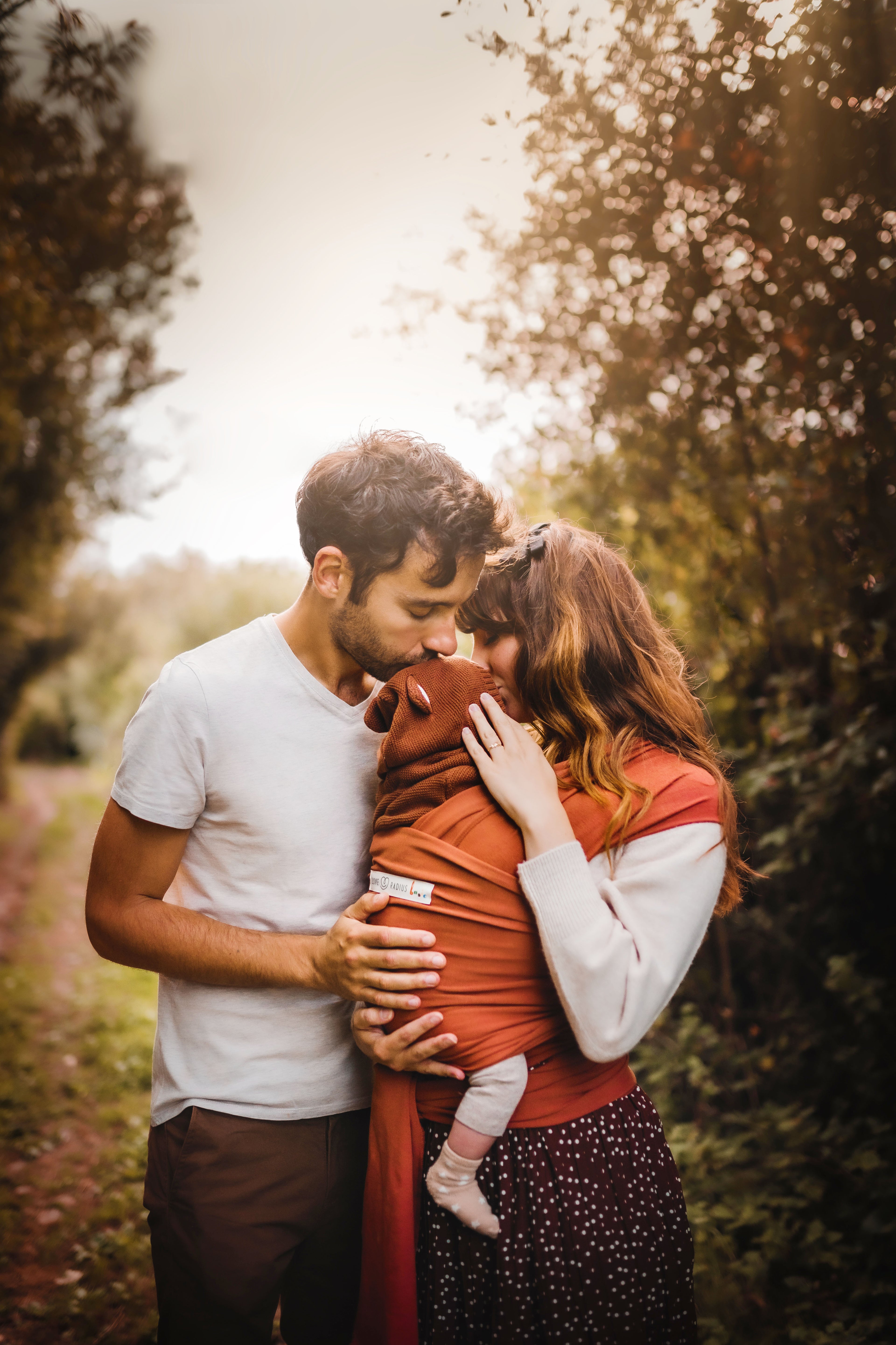 Écharpe Basic Love Radius Fauve